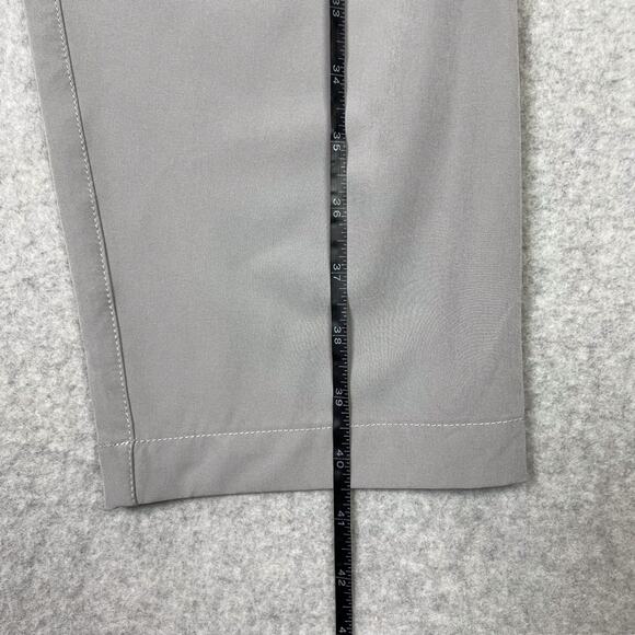 Fabletics Pants Mens 34x32 (Fits 36x30) Grey The Only Pant Performance Chino - Picture 9 of 11